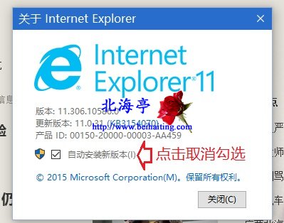 如何关闭IE11的自动更新?