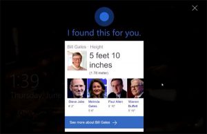 Win10更新过后出现的Cortana人工智能会更聪明，我