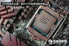 CPU体质是什么意思？ CPU体质怎么看？散片CPU体质
