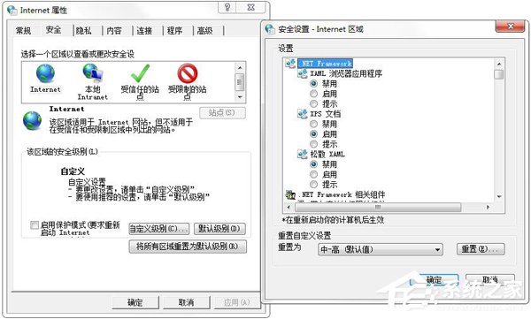 雨林木风Win7网页图片显示红叉怎么办？