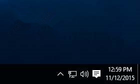 雨林木风Win10系统如何去掉通知区域网络图标上的