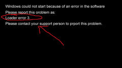XP开机无法进入系统提示Loader error 3的解决技巧