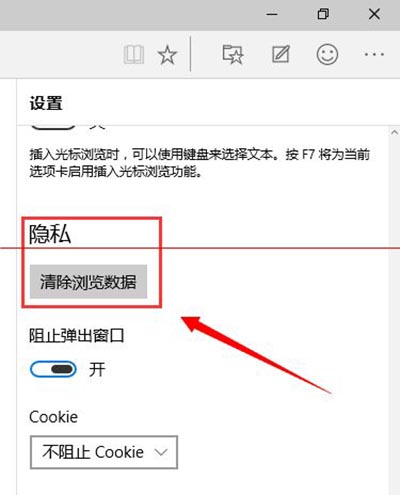 雨林木风Win10斯巴达浏览器缓存清理教程