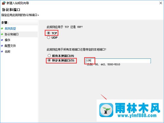 雨林木风win10系统如何查看并关闭135端口？