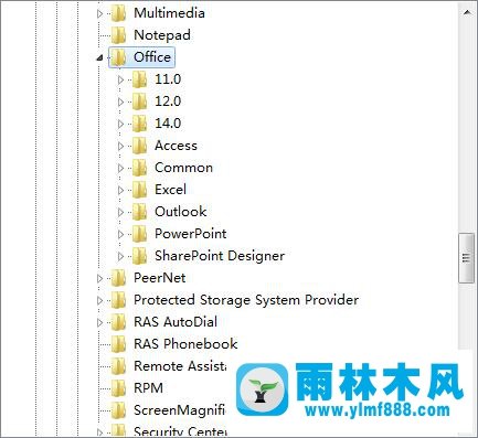 雨林木风win10登录office提示“遇到一些临时服务器问题”怎么办？
