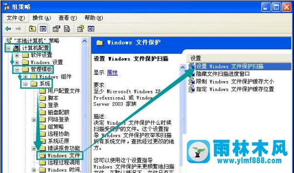 雨林木风xp系统弹出“windows文件保护”怎么解决？