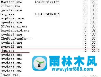 雨林木风win10系统jqs.exe是什么进程?jqs.exe可以删除吗？