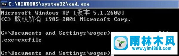 雨林木风xp系统EXE文件关联出错怎么解决？