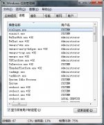 Win7系统任务管理器窗口没有进程这一栏怎么办？