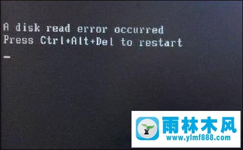 Win7重装系统后出现a disk read error occurred怎么解决?