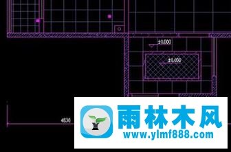 雨林木风win7系统使用cad标注尺寸的方法