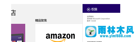 怎么在雨林木风win8系统中禁止应用商店提示