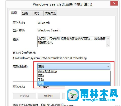 win8怎么关闭windows search功能