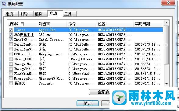 Win7系统的开机启动项如何关闭