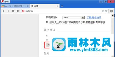 win10怎么禁止opera浏览器打开弹出广告窗口