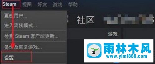 雨林木风win10打开steam无法连接服务器的解决教程