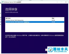 雨林木风win2019服务器系统iso镜像中文正式版