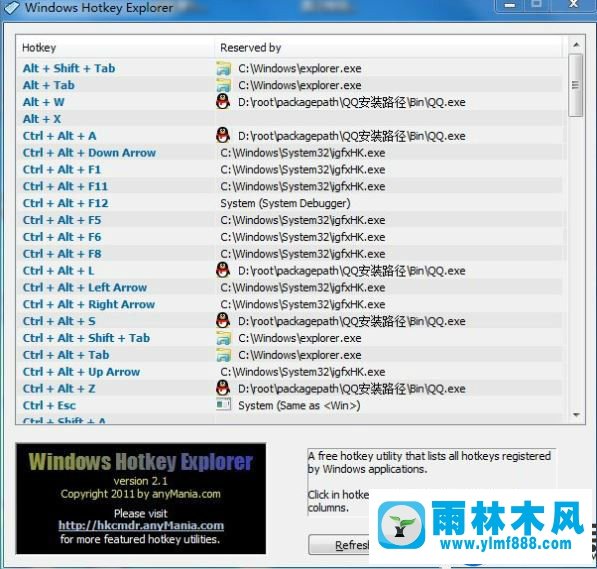 雨林木风win7系统不能全选了的解决教程