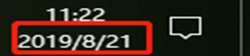 雨林木风win10 1903的任务栏没有日期显示的解决办法