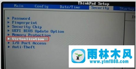 雨林木风win10系统CPU虚拟化的开启教程