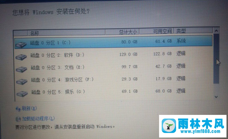 雨林木风win10安装双系统的方法教程