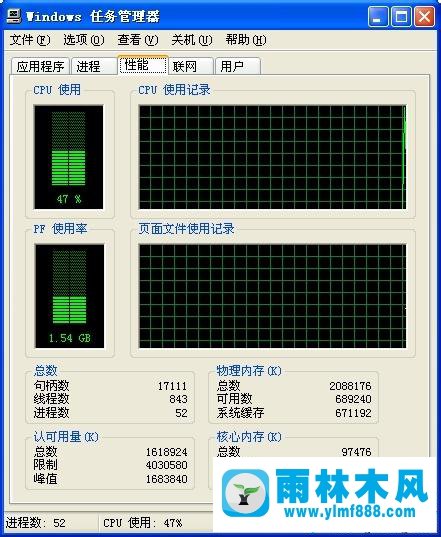 雨林木风xp系统任务管理器打不开的解决教程