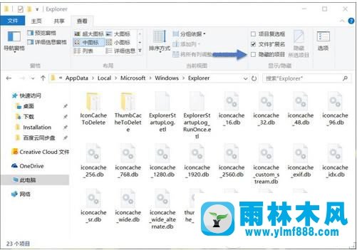 雨林木风win10显示桌面图标很慢的解决教程