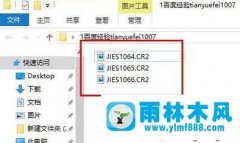 雨林木风win10系统批量CR2格式转换JPG格式的方法教程