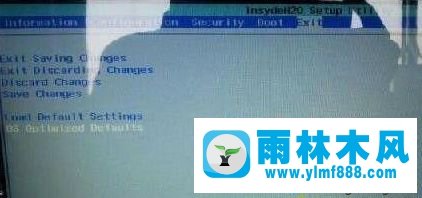 雨林木风win7系统安装时卡在logo并且蓝屏的解决方法