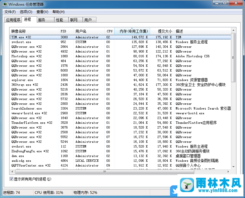 win7系统查看哪些程序在运行,win7查看后台运行程序的方法教程